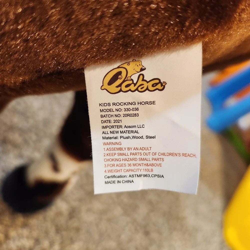 3ft Riding Kids Horse - Picture 8 of 8